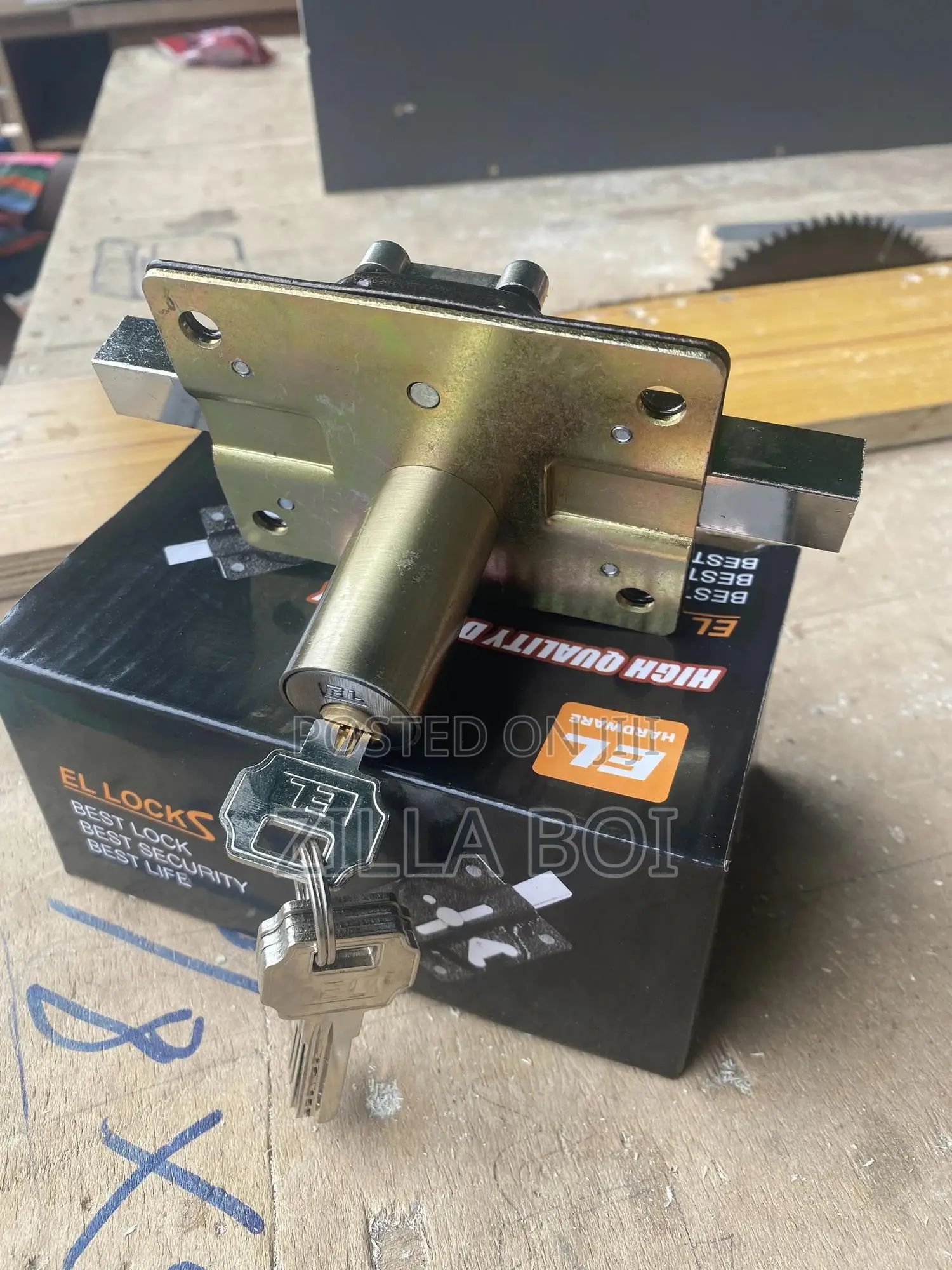 Rim Door Lock
