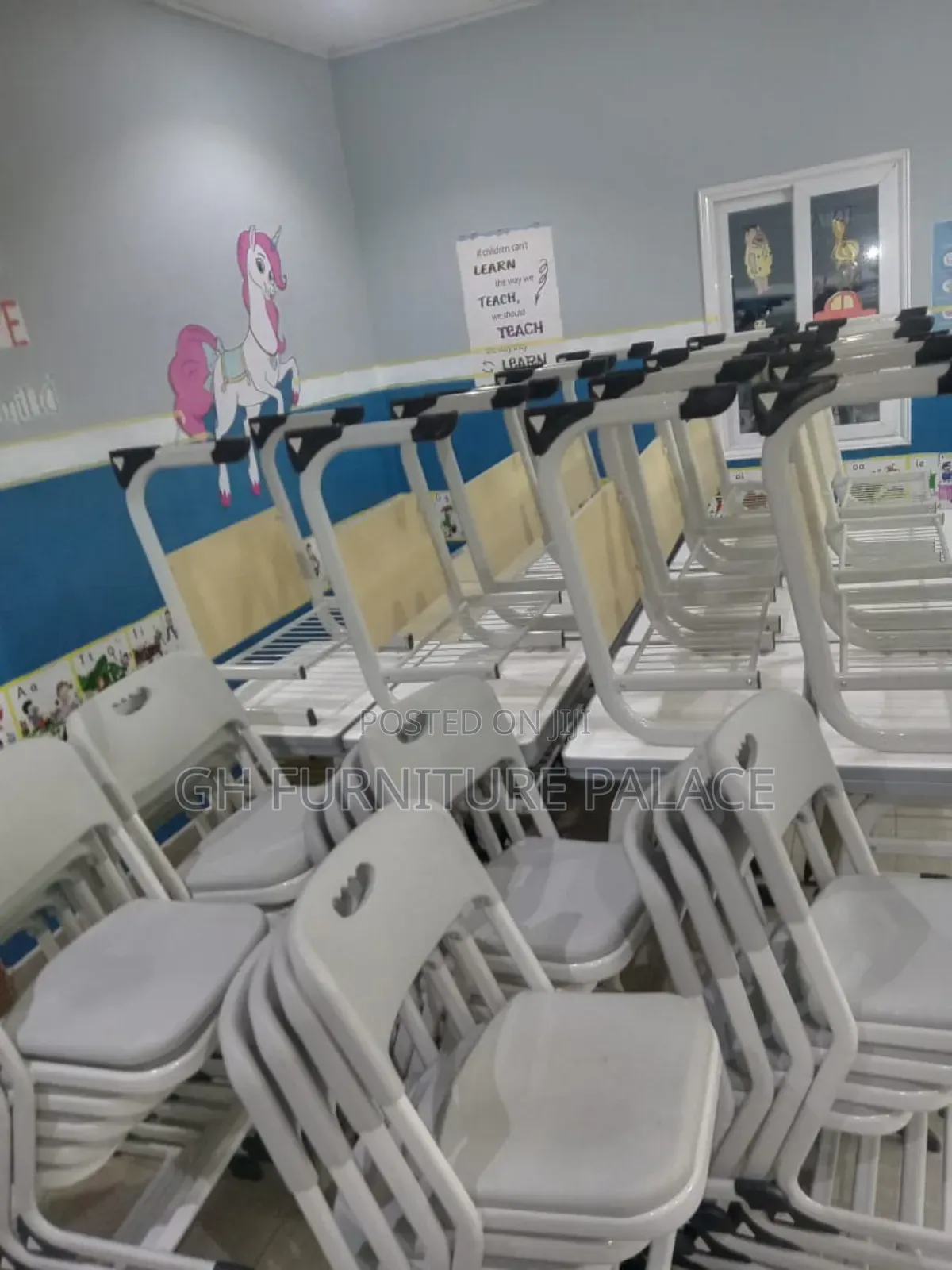 Study Table With Chairs