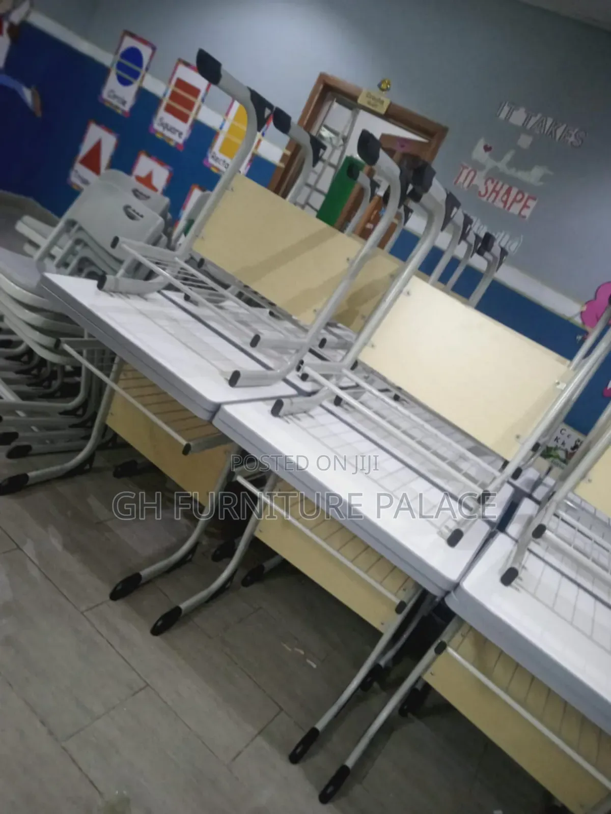 Study Table With Chairs