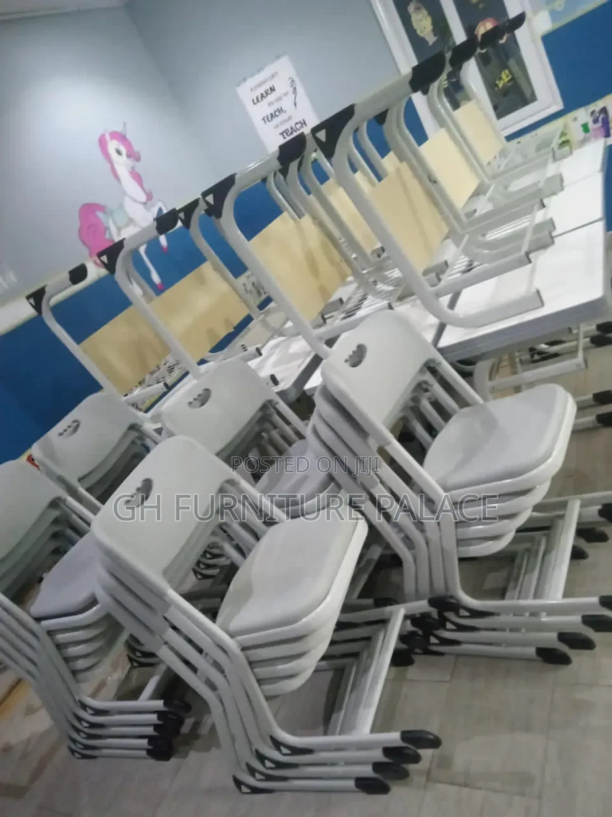 Study Table With Chairs