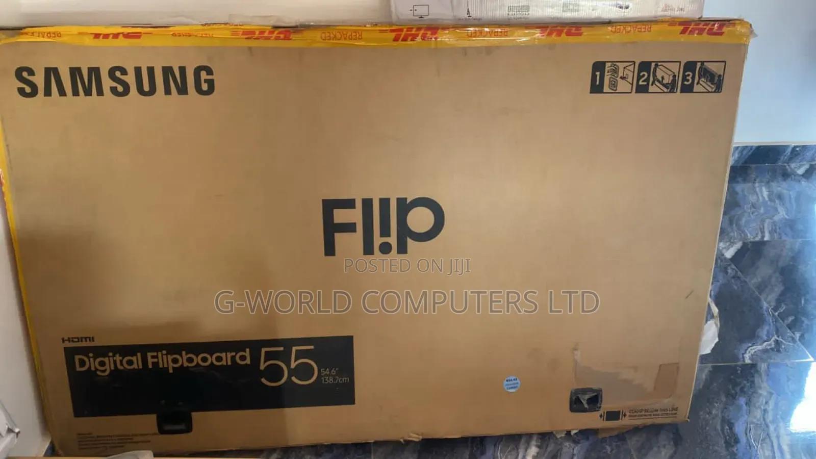 Samsung Digital Flipboard 55" Interactive Touchscreen Ld