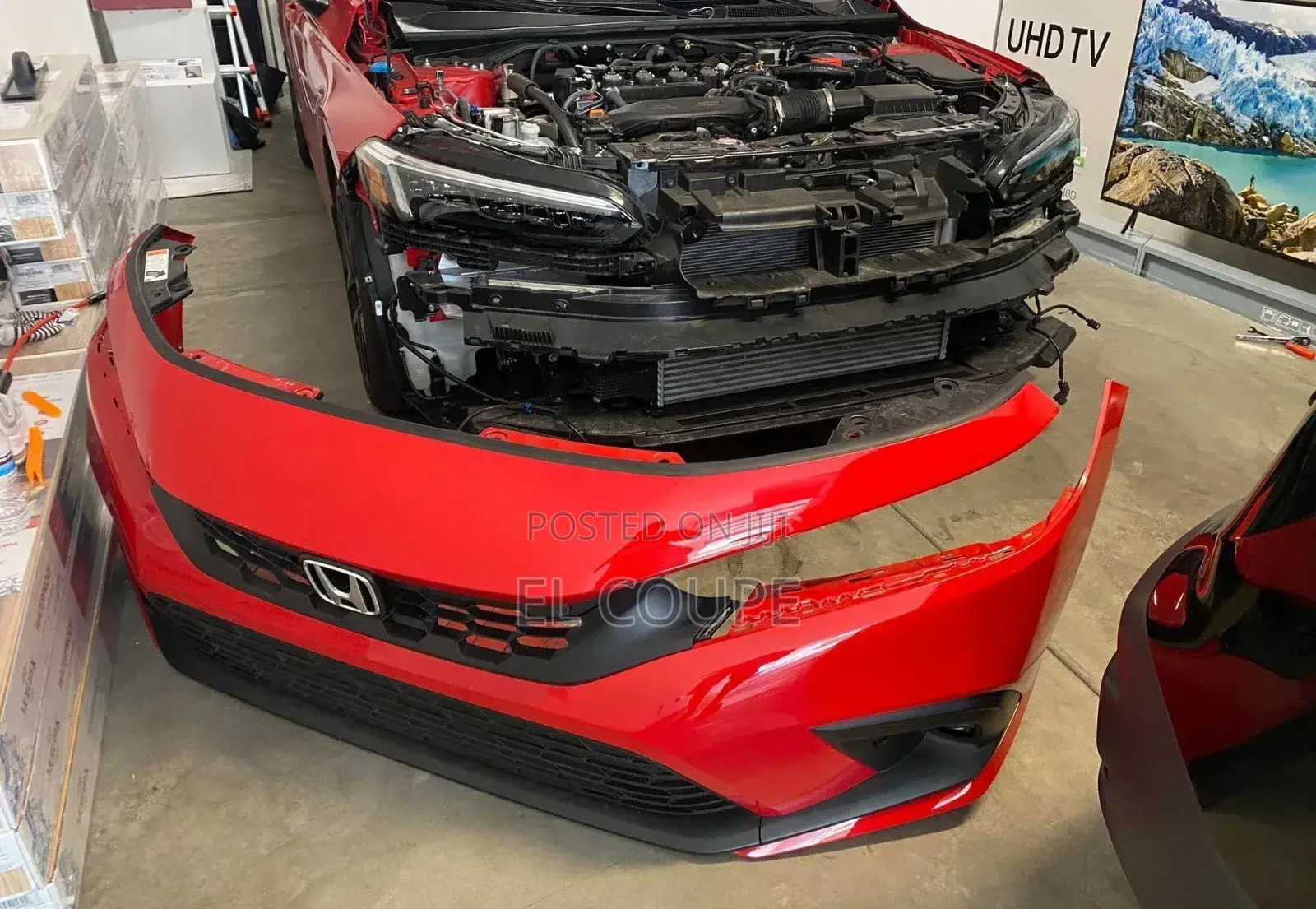 Honda Civic Front Bumper 2022,2023,2024