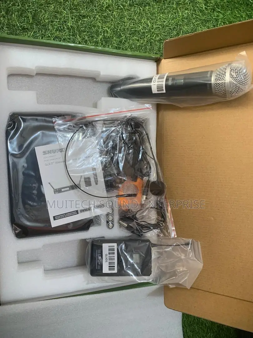 Shure Microphone GLX D4 3in1