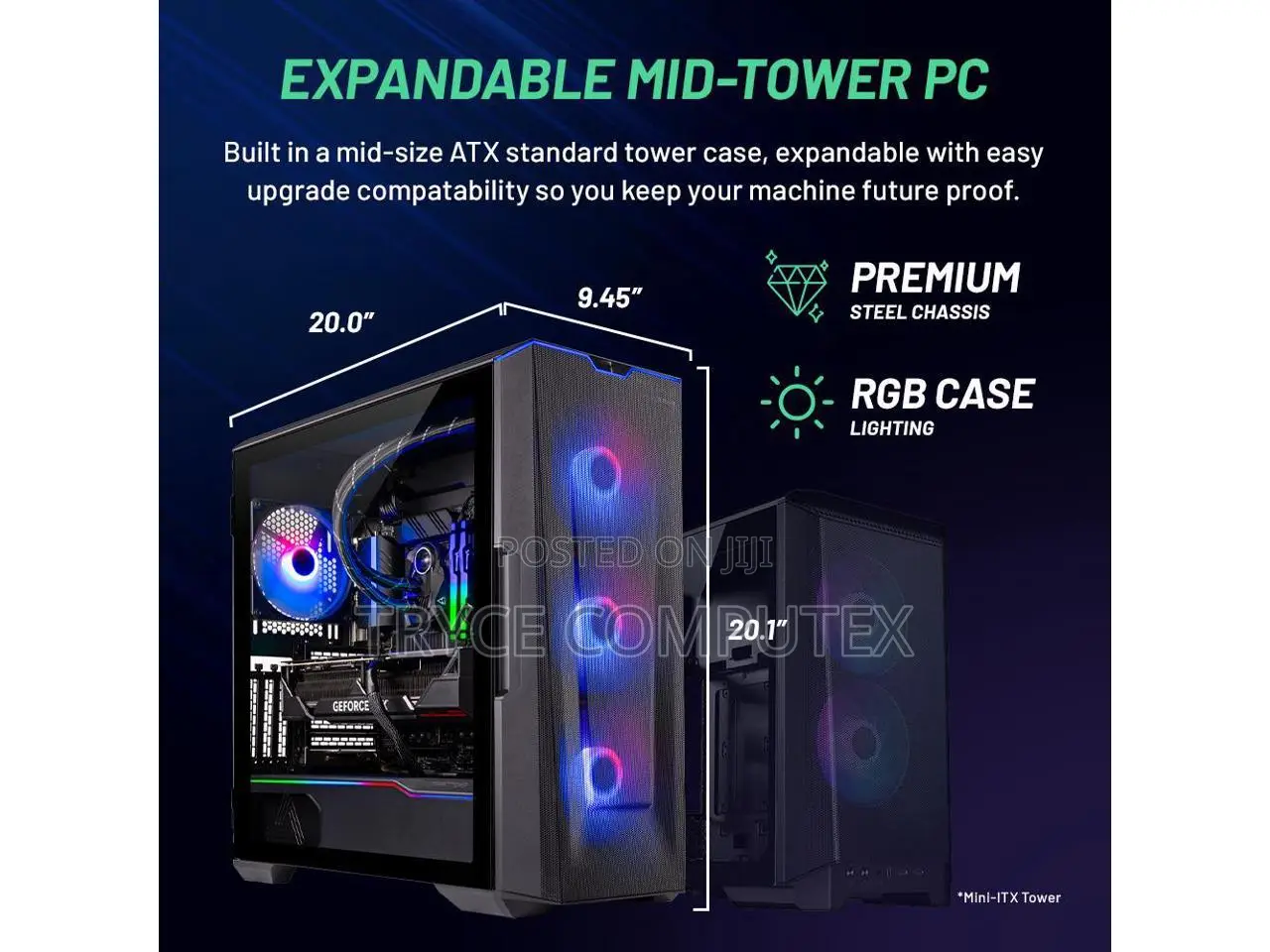 New Desktop Computer 32GB Intel Core I9 SSD 2T