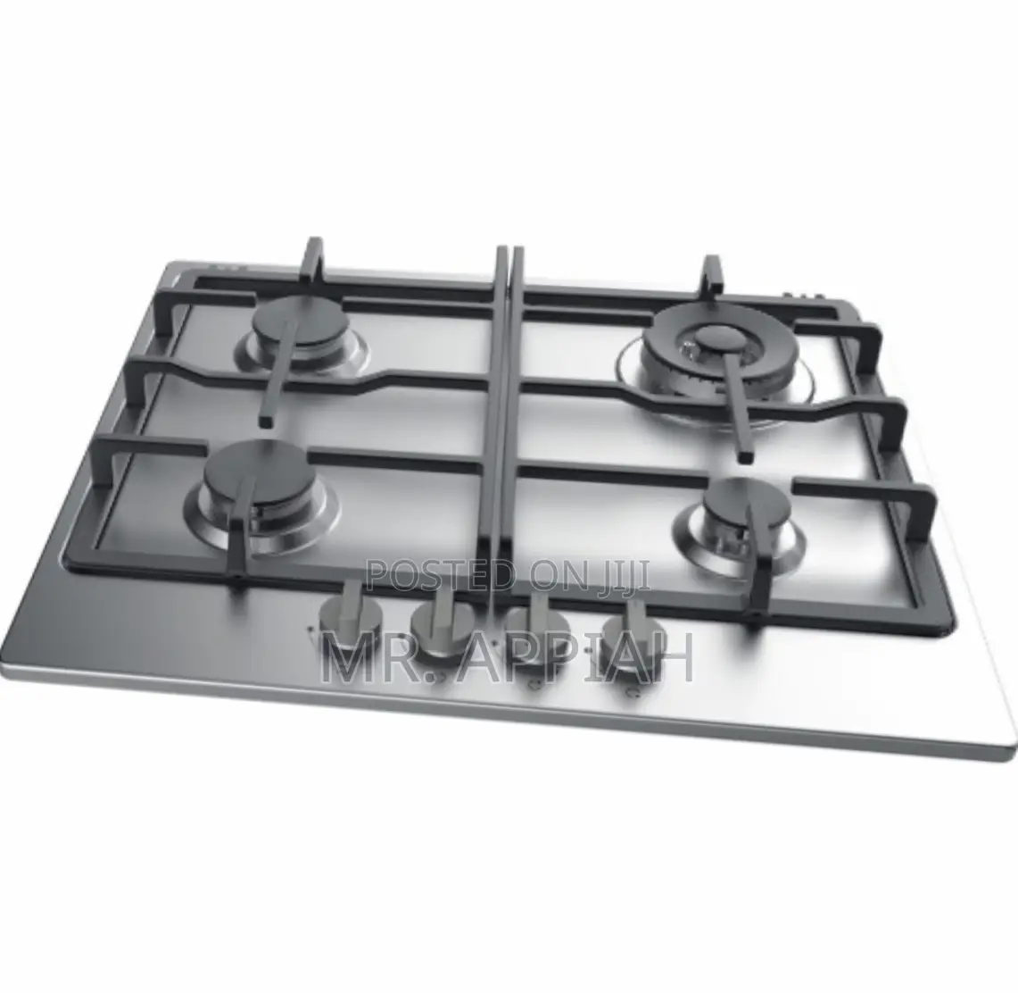 Midea 60G40ME 60x51cm 4 Burner Gas Hob(Built-In)Gray.