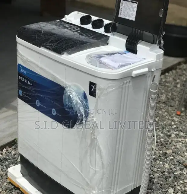 Superb Midea 8kg Twin Tub Washing Machine MT100W80/WG