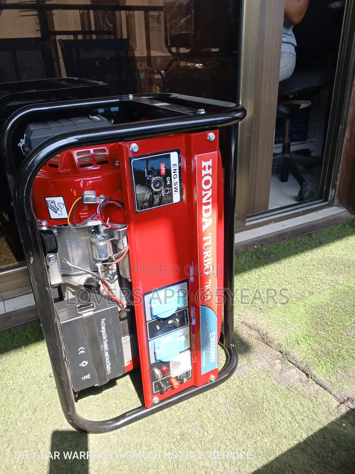Brand New Honda Generator Silent Petrol 7. 8000W Generator