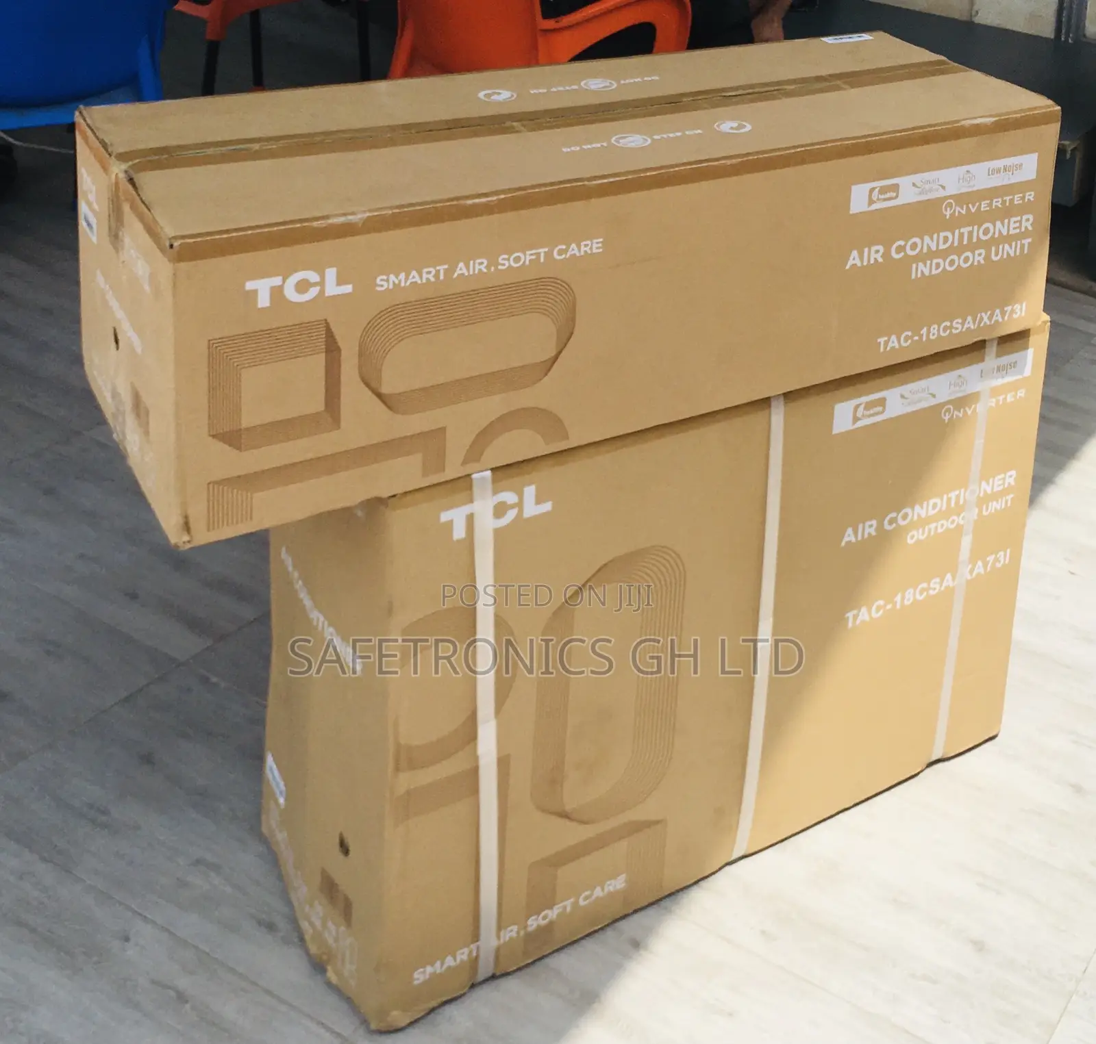 . Long Lasting 1.5hp TCL Airconditioner R410 Gas