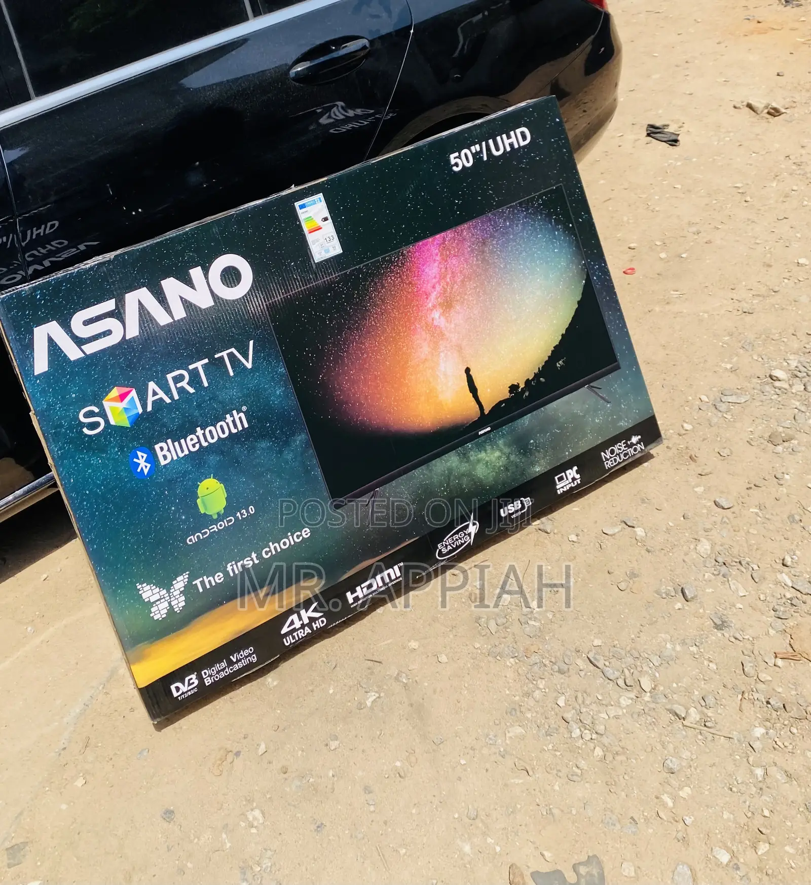 Sleek Asano 50 Inch Digital Satellite Electric Television