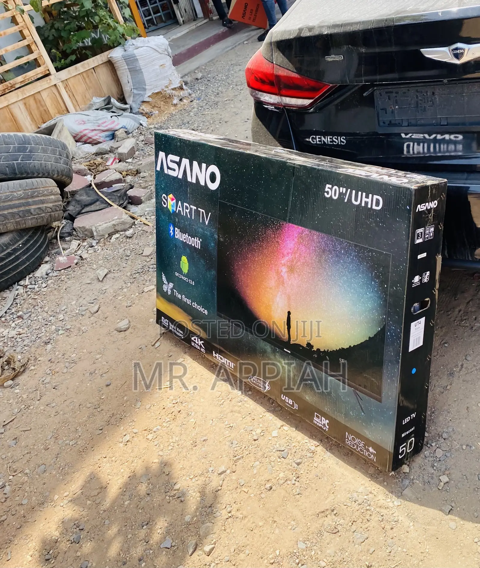Sleek Asano 50 Inch Digital Satellite Electric Television