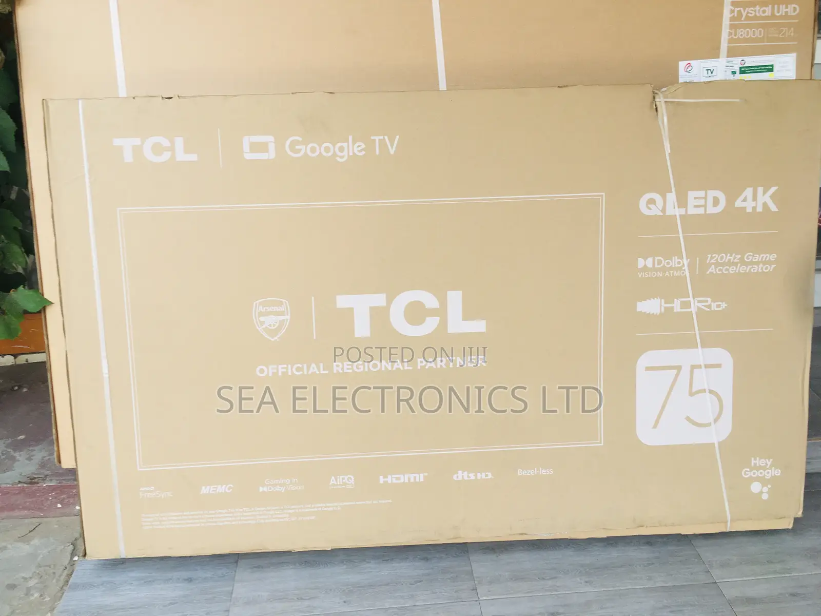 Authentic Qled 75 Inch Uhd TCL Tv