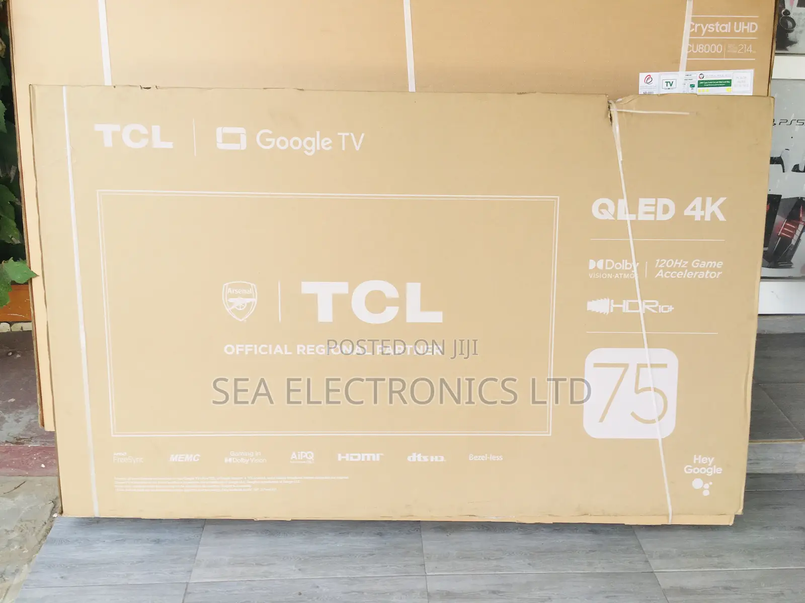 Authentic Qled 75 Inch Uhd TCL Tv