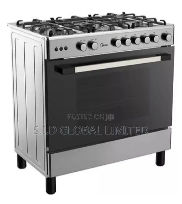 Adorable MIDEA-5-BURNER-GAS-COOKER-WITH-OVEN