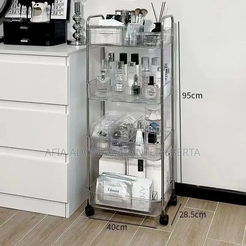 4 Tier Multifunctional Trolley/Rack
