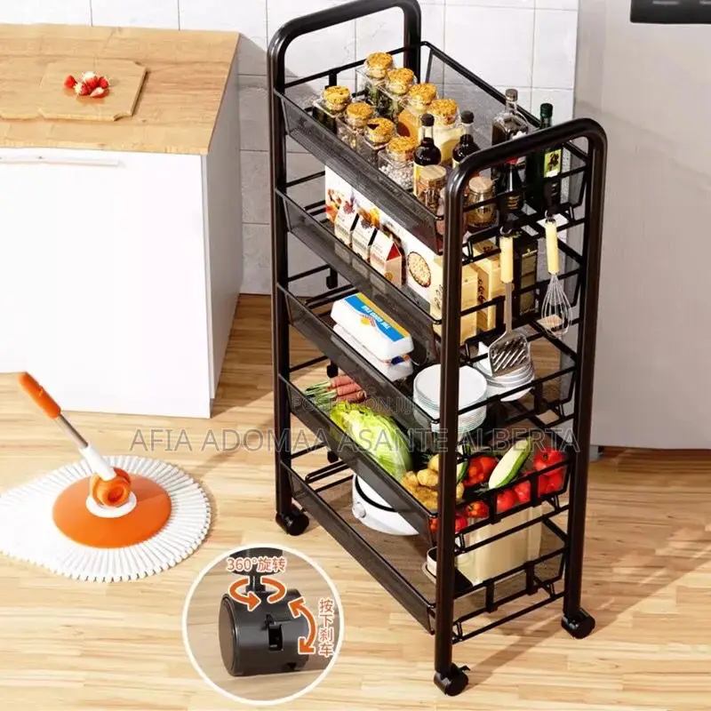 All Metal Multipurpose Trolley/ Rack