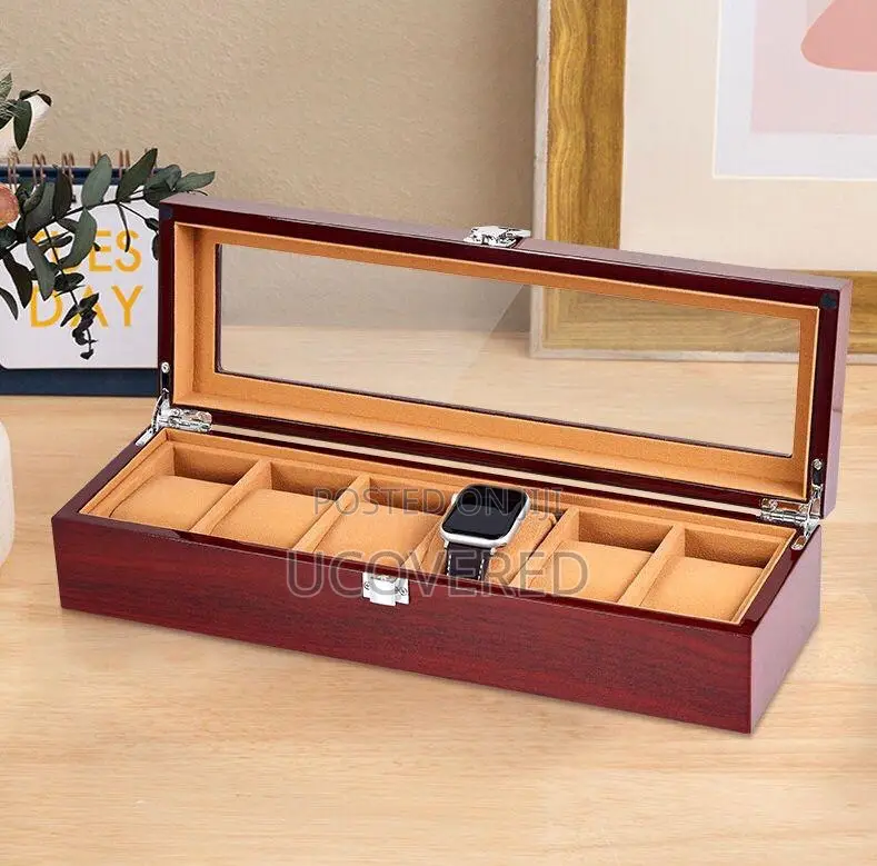 6 Slots High Quality Watch Box