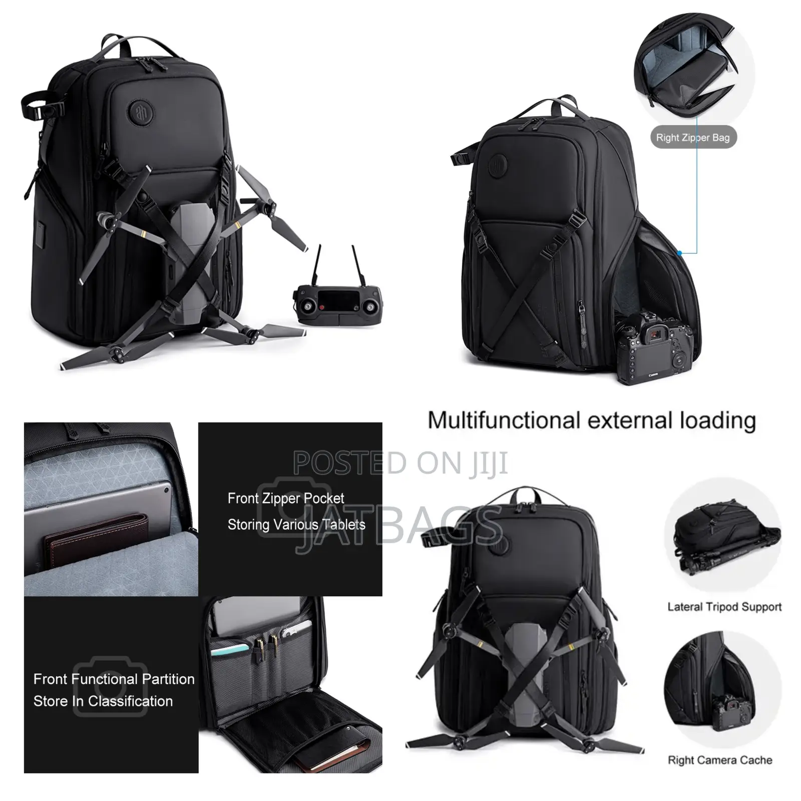 Professional Waterproof Camera Laptop Backpack-Free Delivery