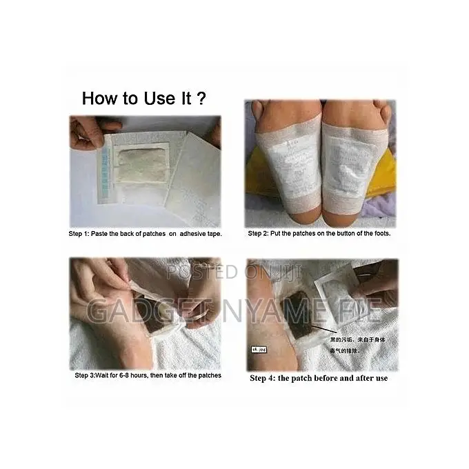 Kiyome Kinoki Cleansing Detox Foot Pads - 10pads
