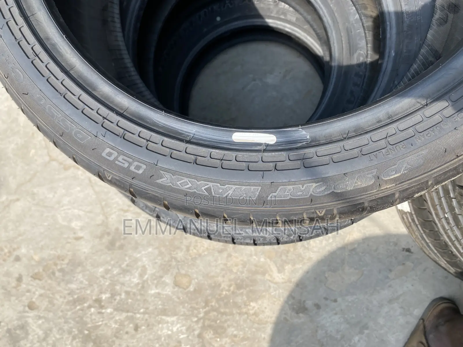 255/40r19 Dunlop Sp Sport Maxx 050 DSST Runflat