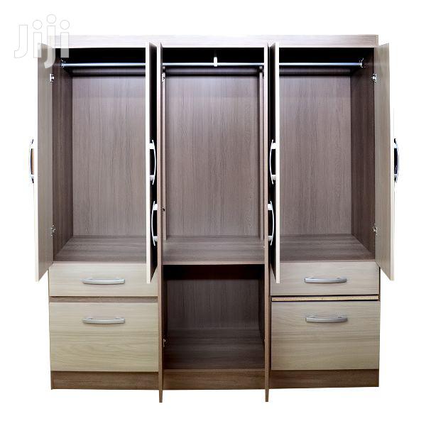 Wooden Wardrobe 8 Doors 2 Drawers