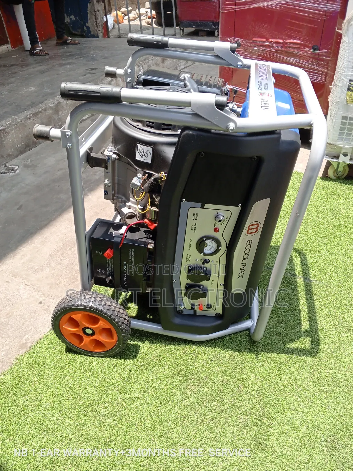 Unique Geneset Silent Petrol Ecoolmax 12kva 14000W Generator