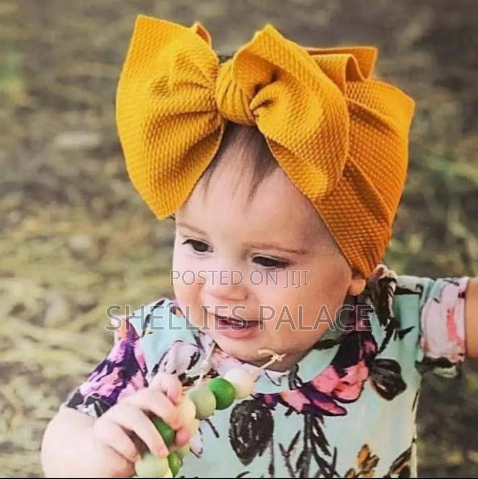Baby Toddler Kids Girl Large Bow Headband Hair Band