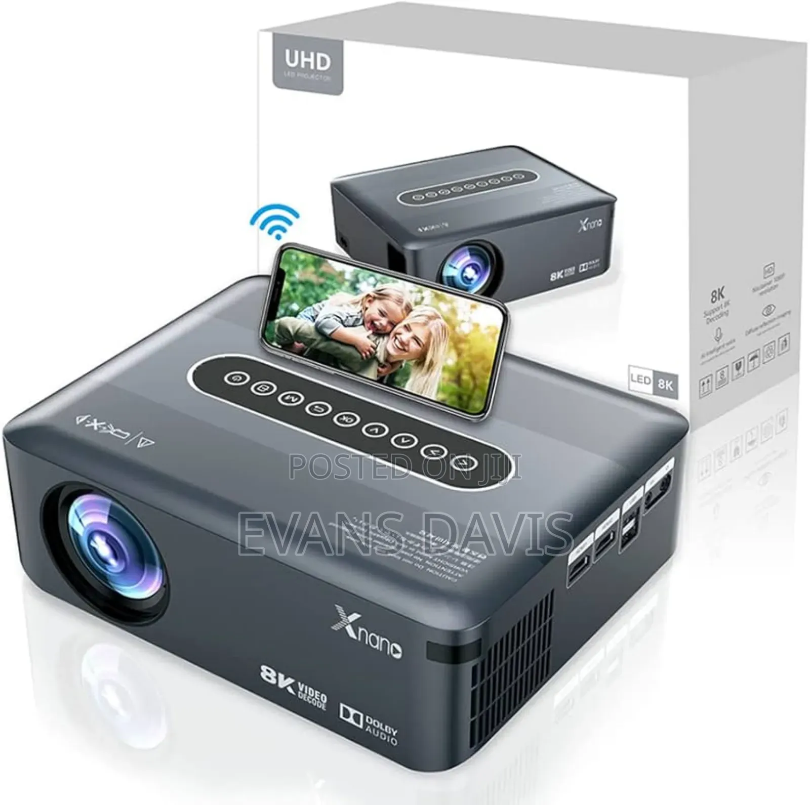 Android 9.0 8K Smart Projector