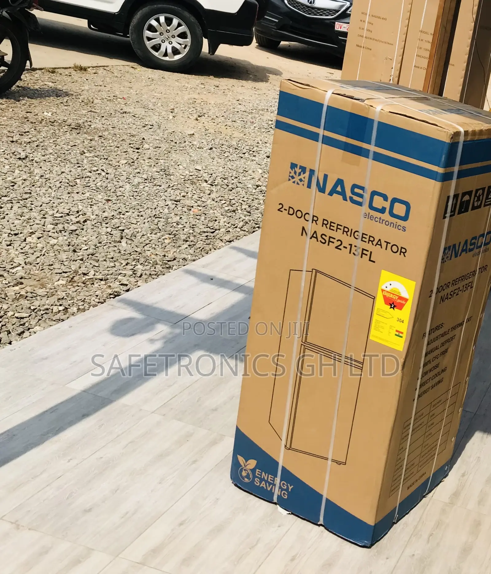 High Quality Nasco Nasf2-13fl 2 Doors (Gray) Topfreezer