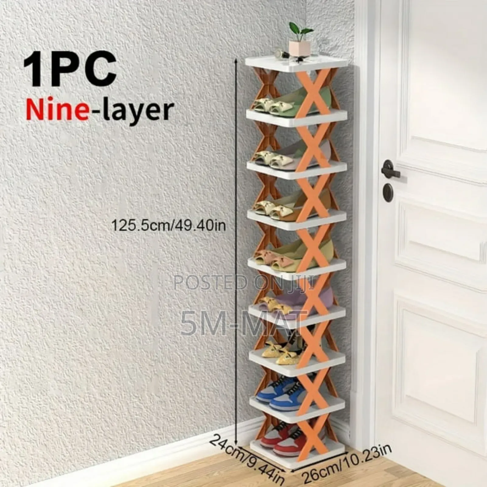 9 Layers Adjustable Shoe Rack