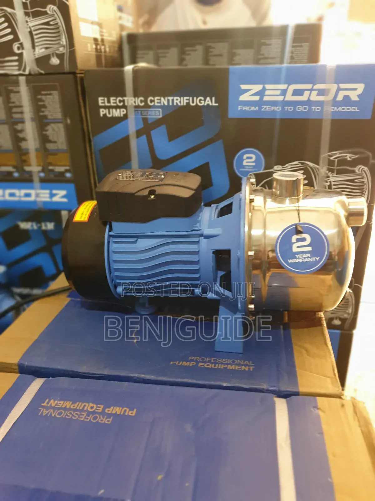 Zegor Js 120S Electric Water Pump 1.5hp