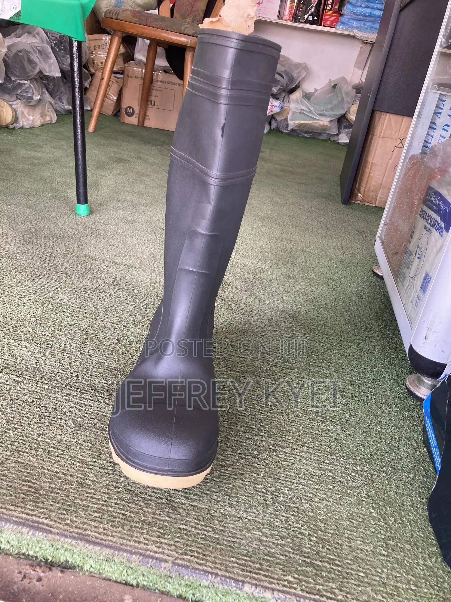 Steel Toe Wellington Boot