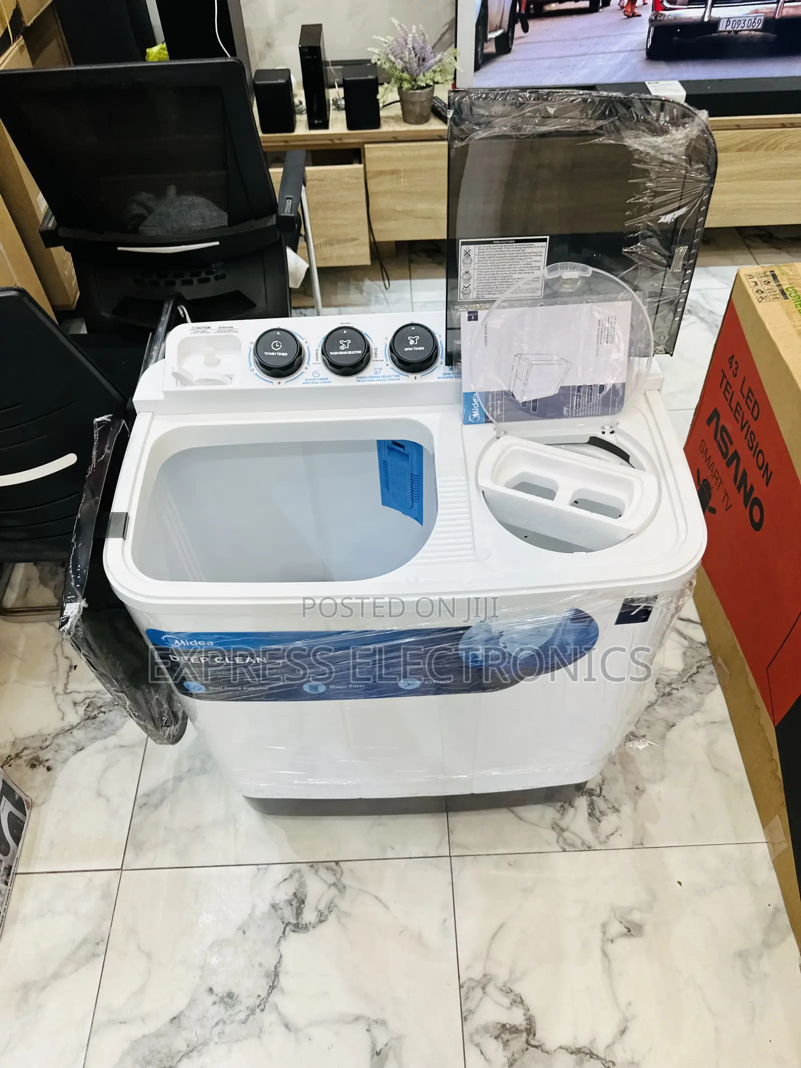 ᅳᅳᅳsemi Auto Washing Machine 7kg Top Load Nasco