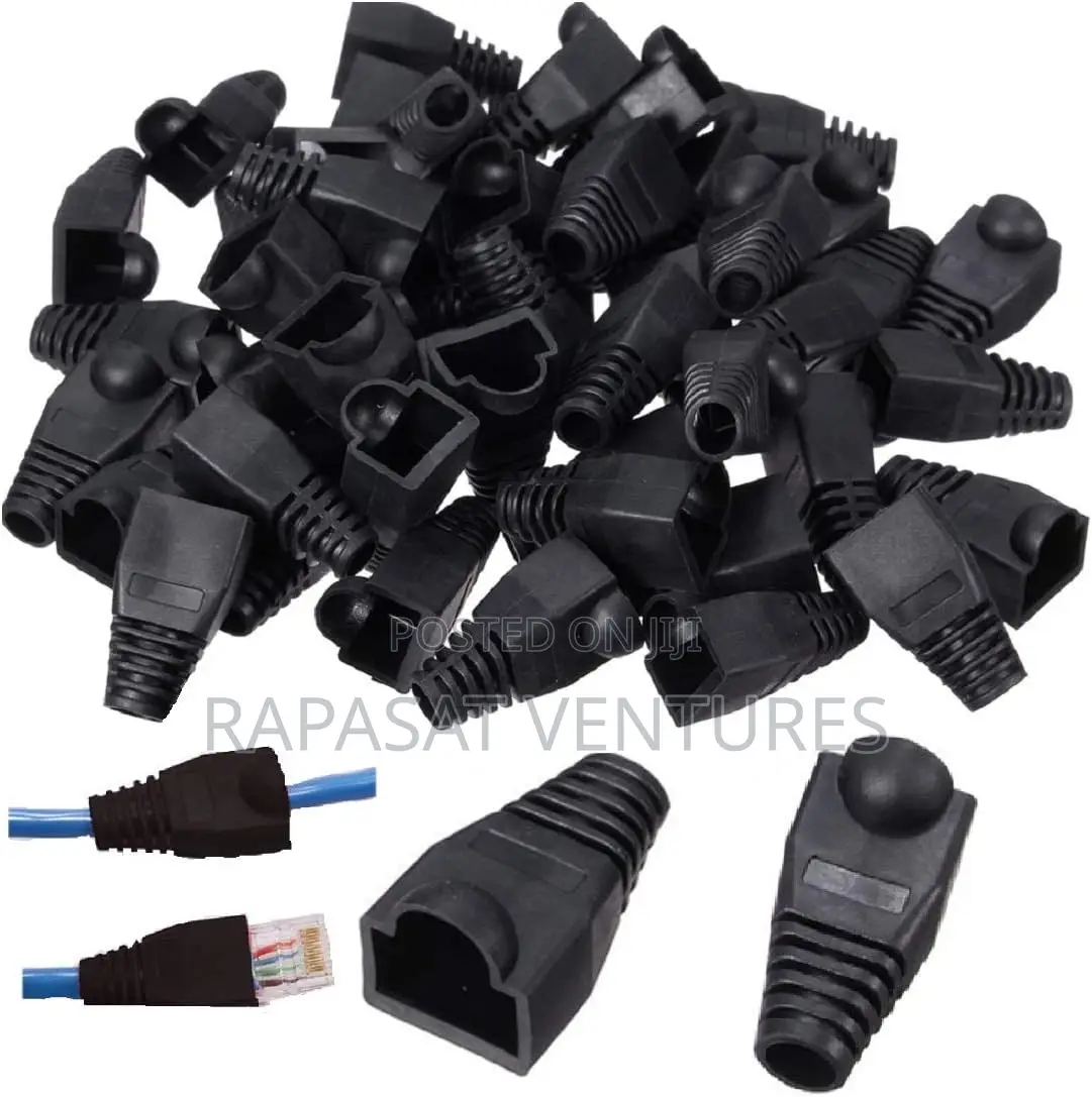 40pcs RJ45 Boots Ethernet Network Connector Plug Cover