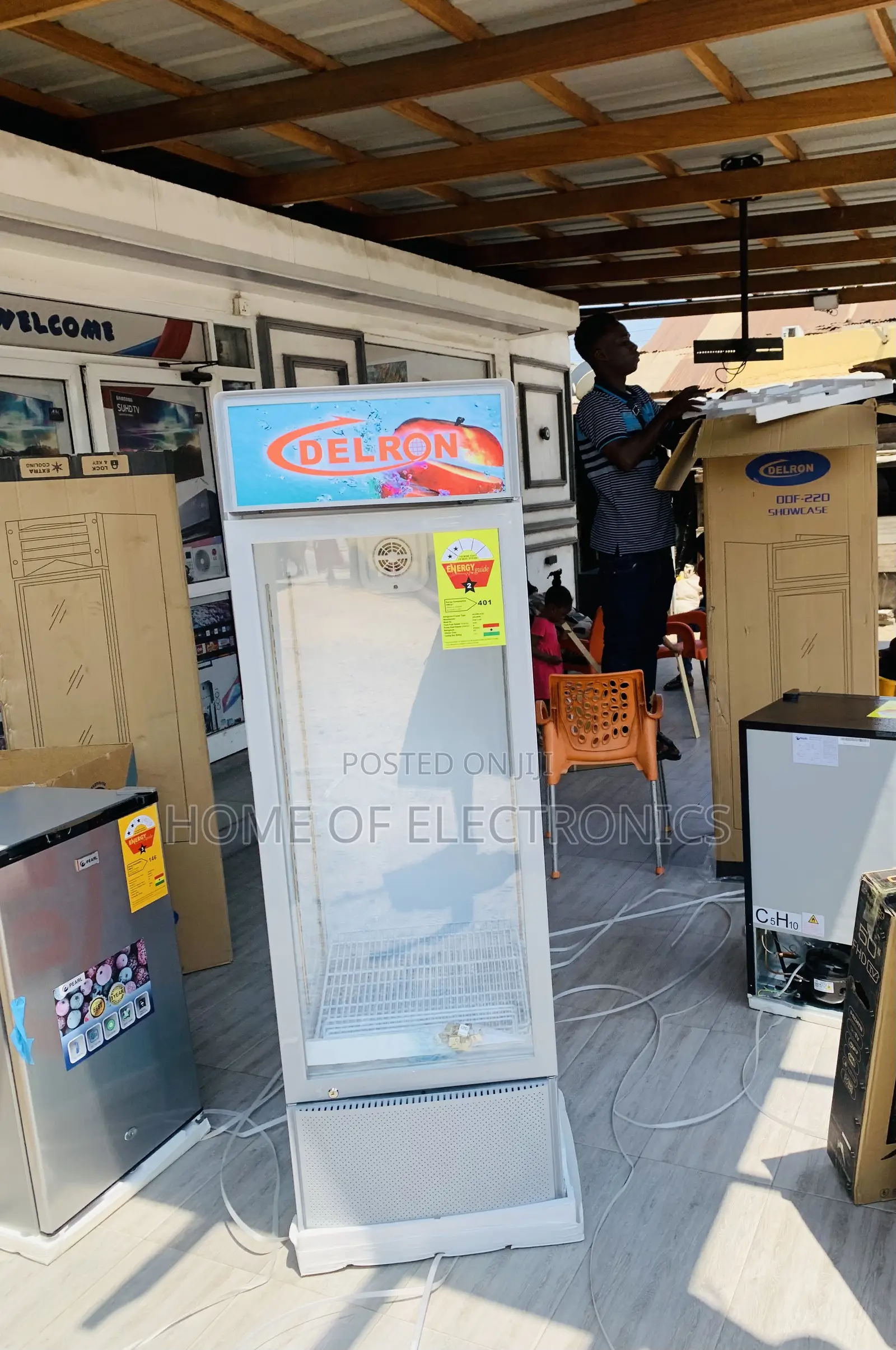Shop New Delron Display Fridge DDF-220