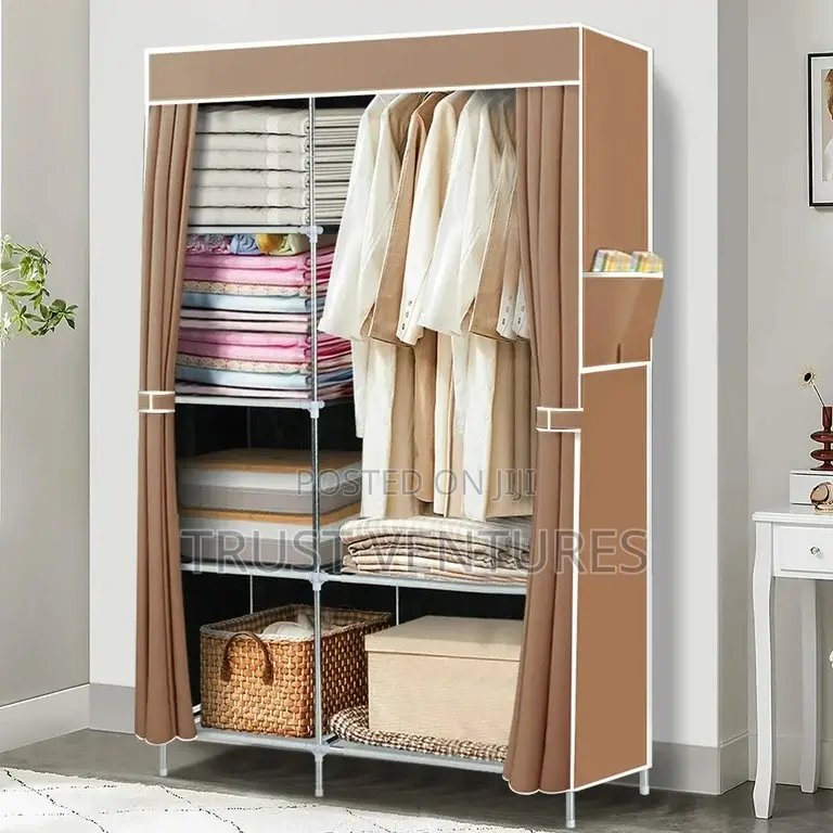 Metal Wardrobe 2 In 1