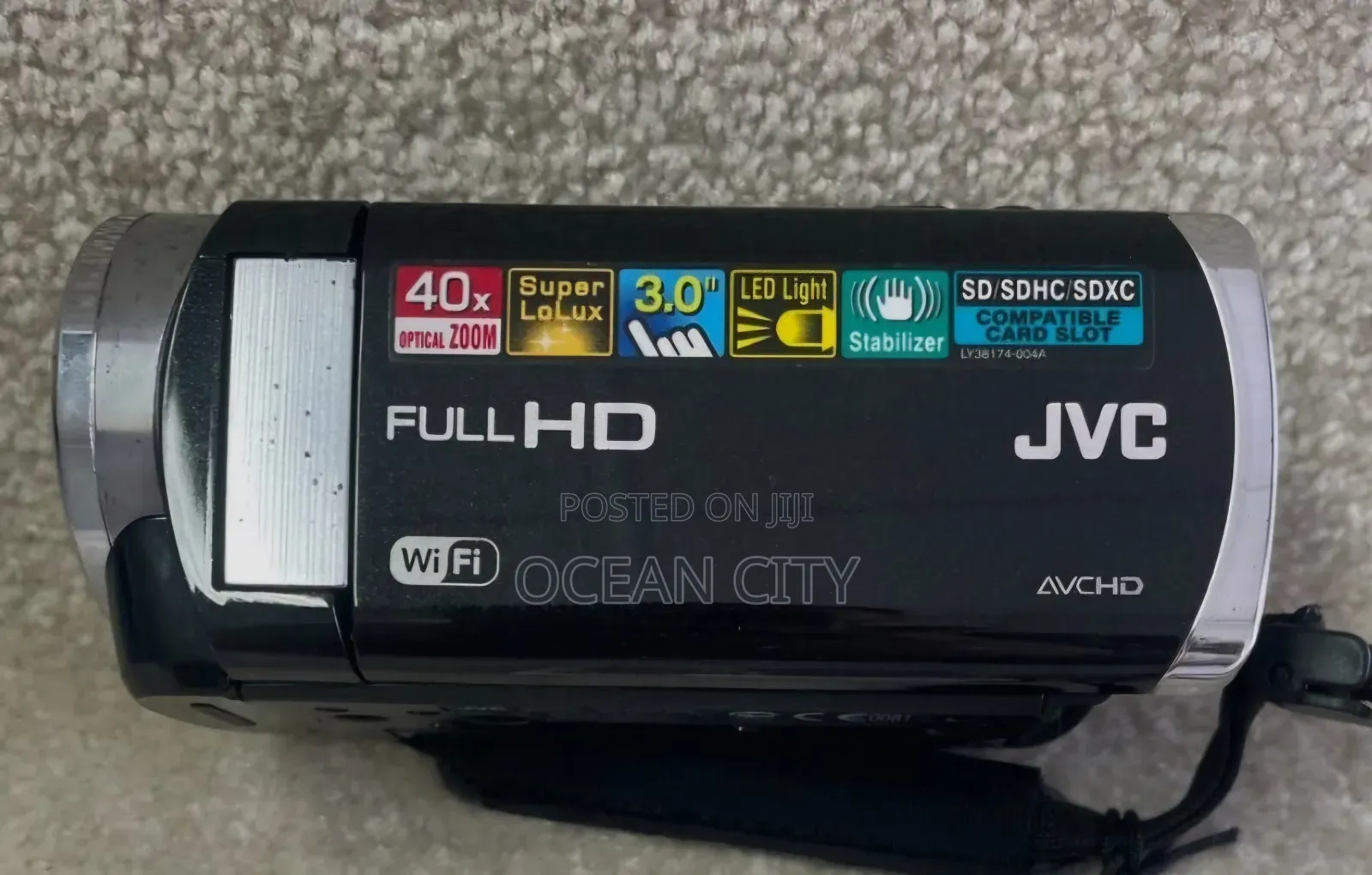New JVC Full Hd Camcorder.