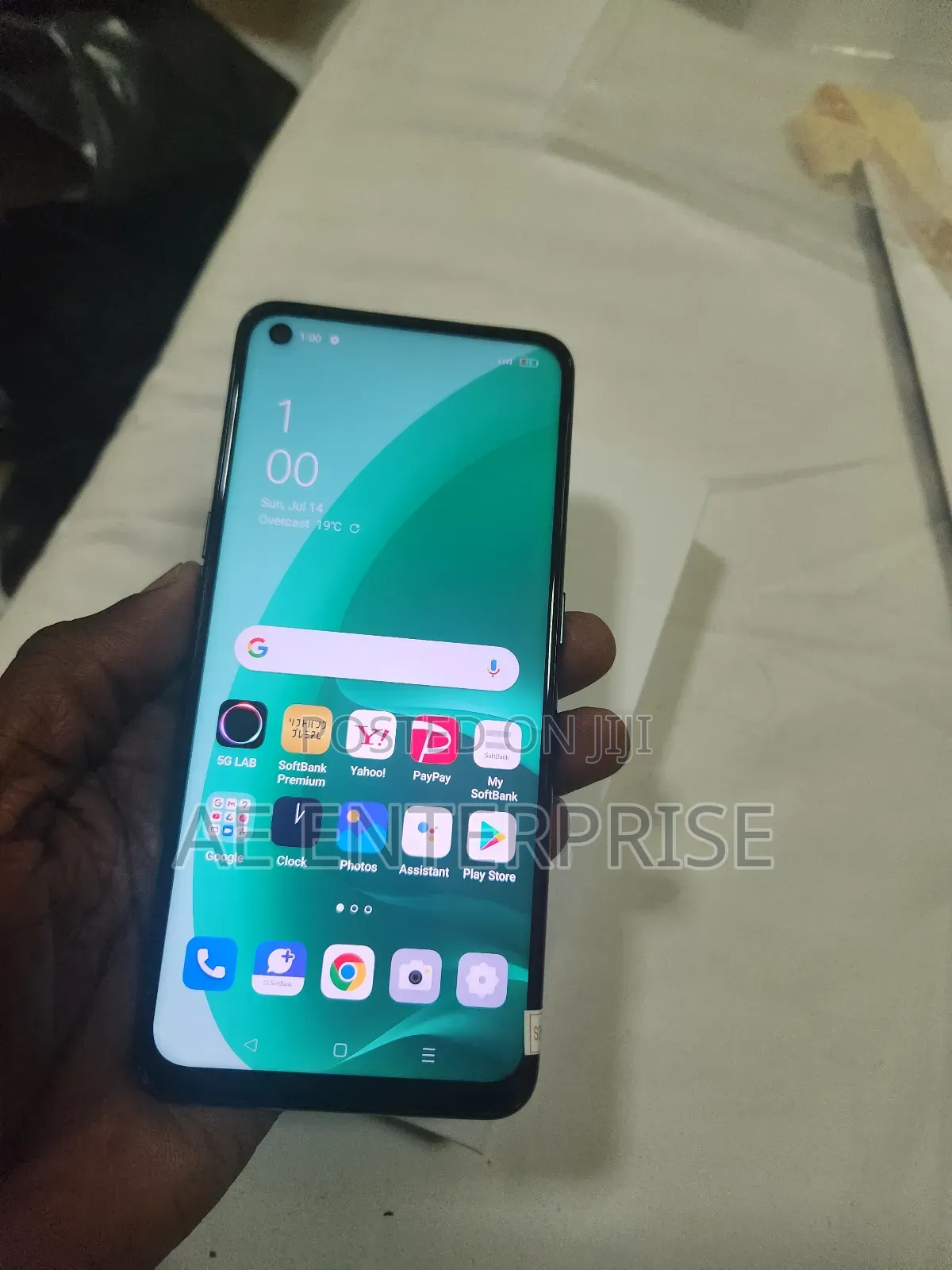 New Oppo A55s 128 GB Black