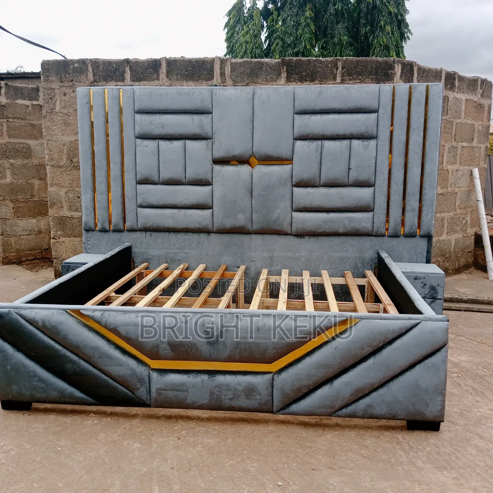 Queen Size Bed Frame Overside