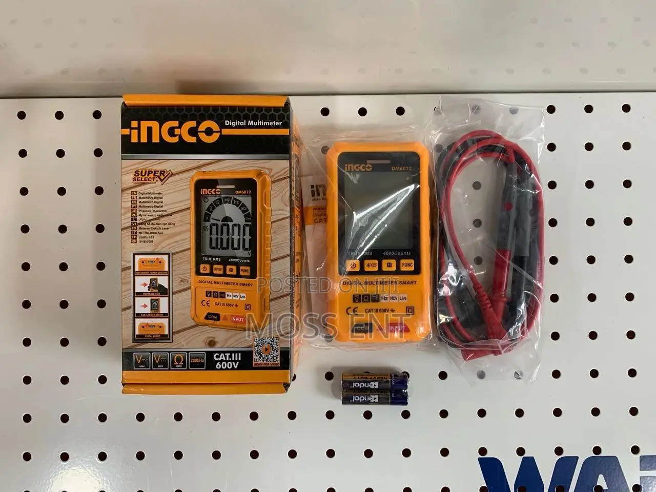 Digital Multimeter 4000 Counts - Dm6012