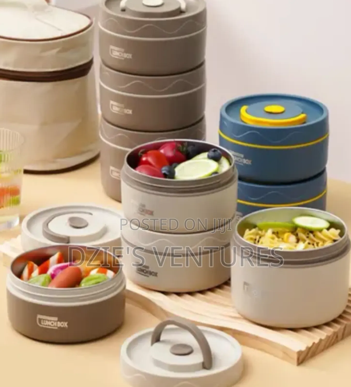 Lunch Bag With 4 Bowls