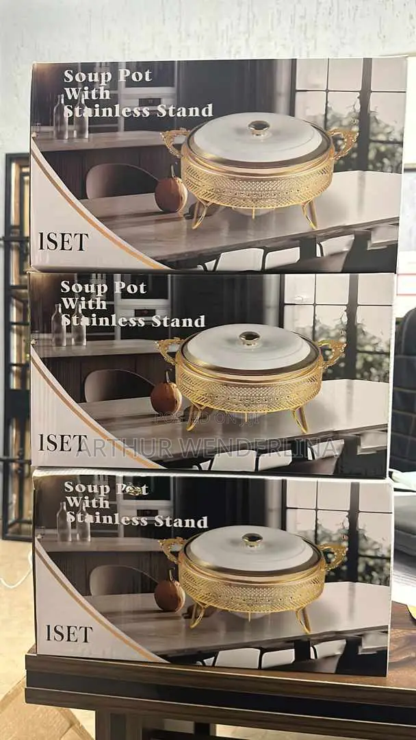 Classic Soup Pot With Stainless Stand