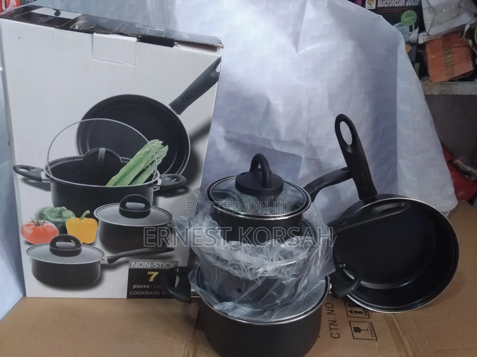 7 Pieces Cookware