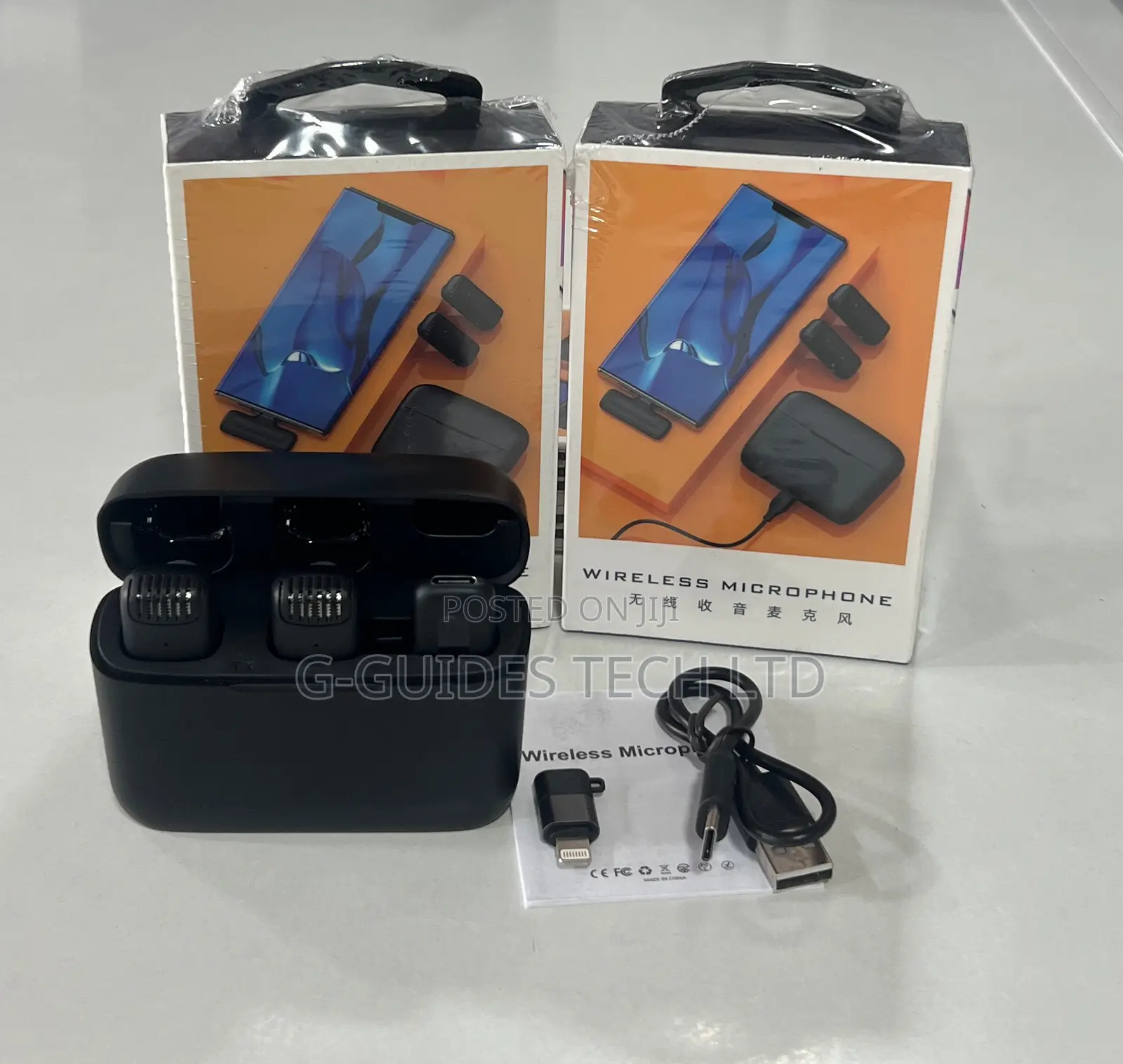 J13 Wireless Microphone for iPhone,Type-c With Charging Case