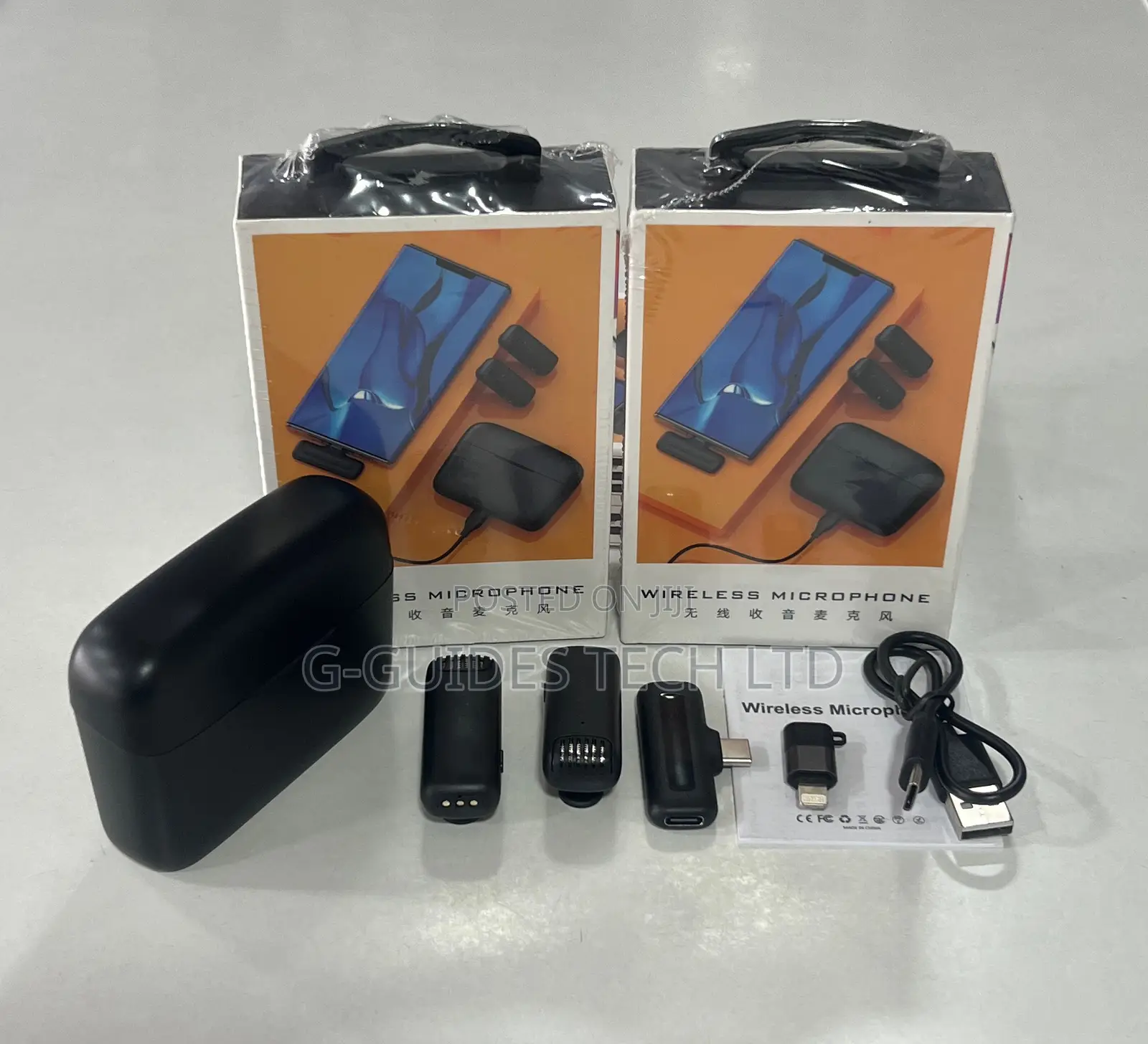 J13 Wireless Microphone for iPhone,Type-c With Charging Case