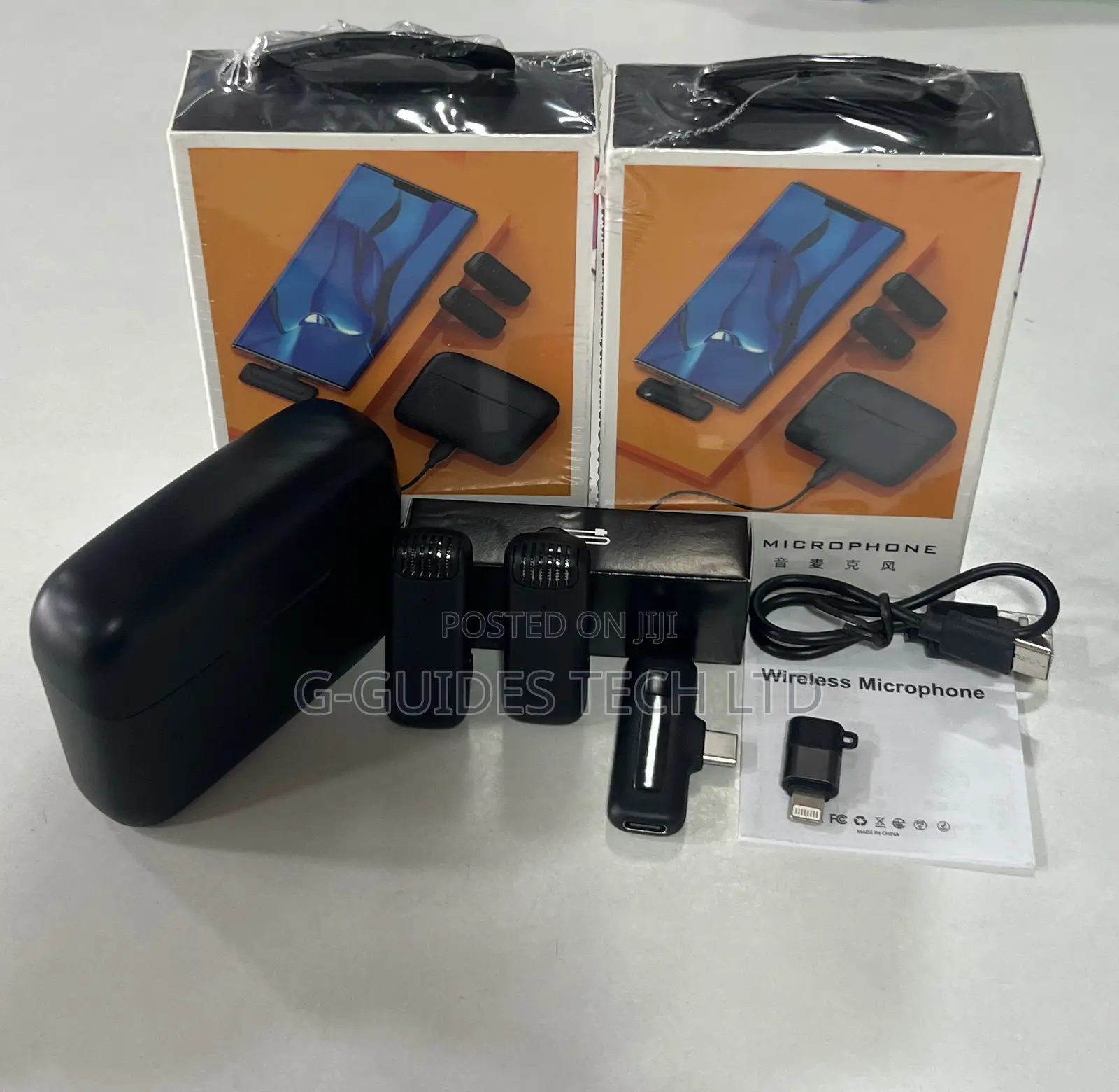 J13 Wireless Microphone for iPhone,Type-c With Charging Case