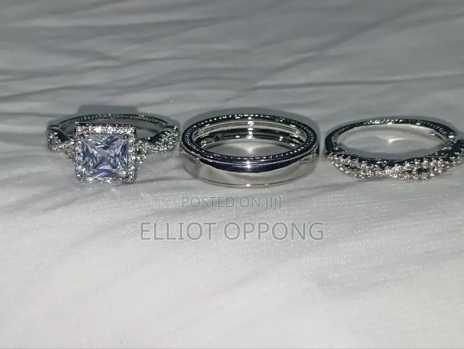 Quality Silver Rings (3 Set)