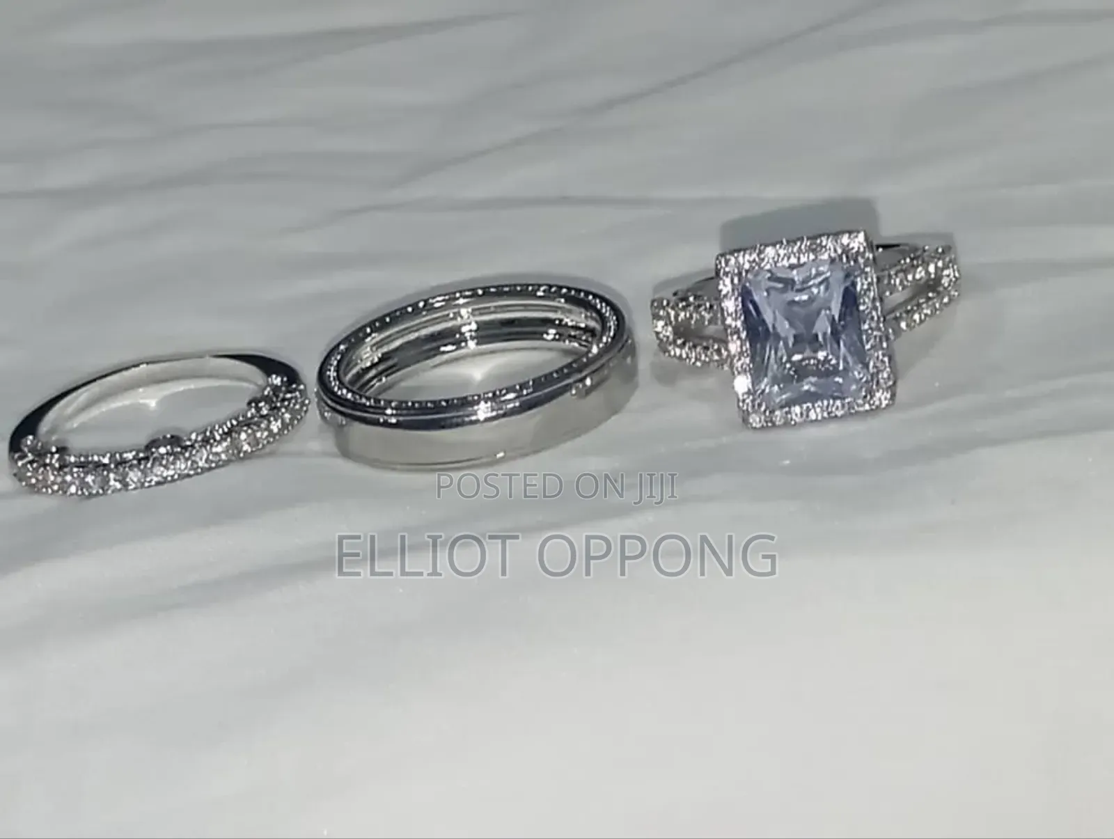 Quality Silver Rings (3 Set)