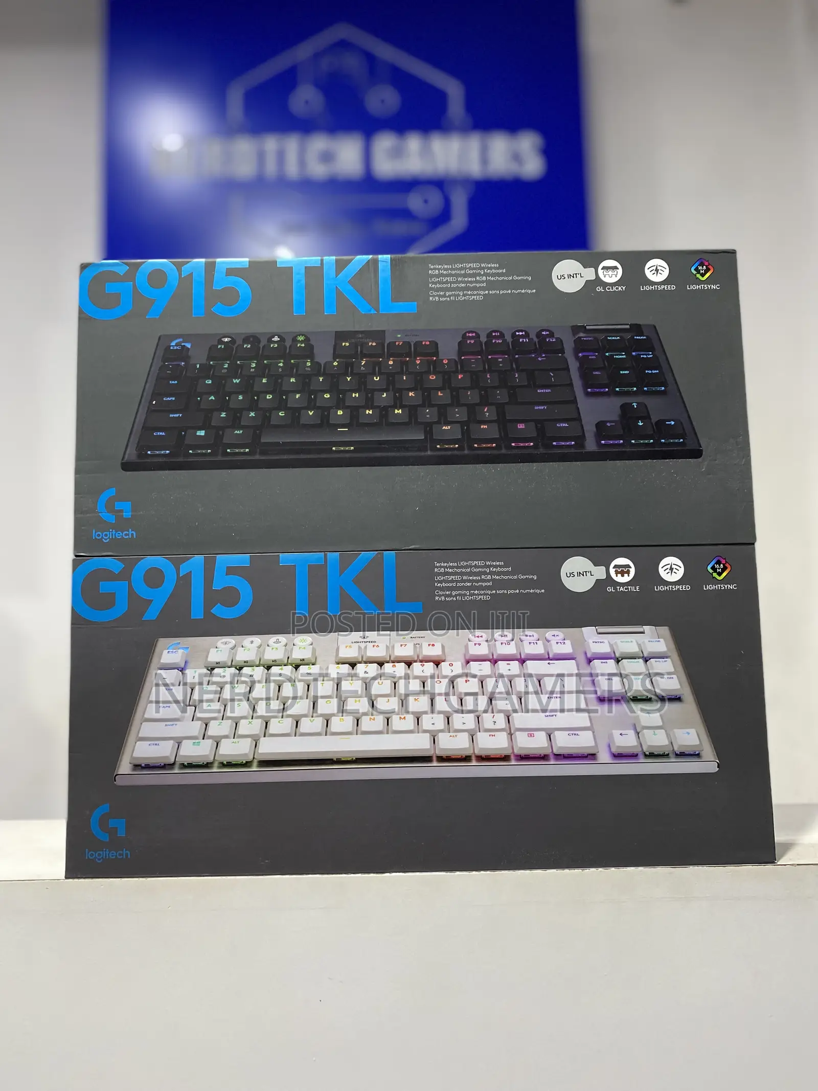Logitech - G915 TKL Tenkeyless LIGHTSPEED Gaming Keyboard
