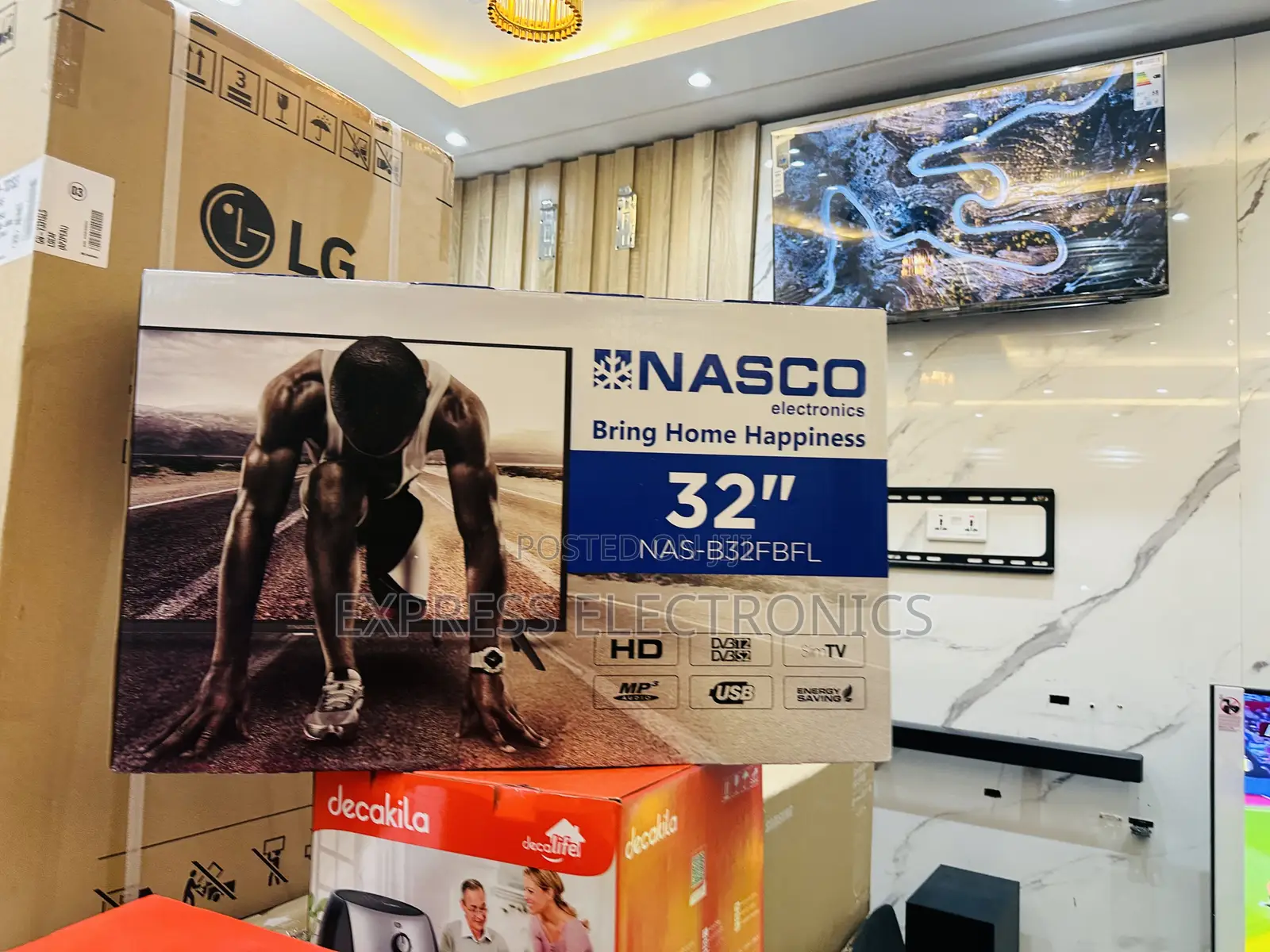 Nasco Satellite Digital Television FHD 32”
