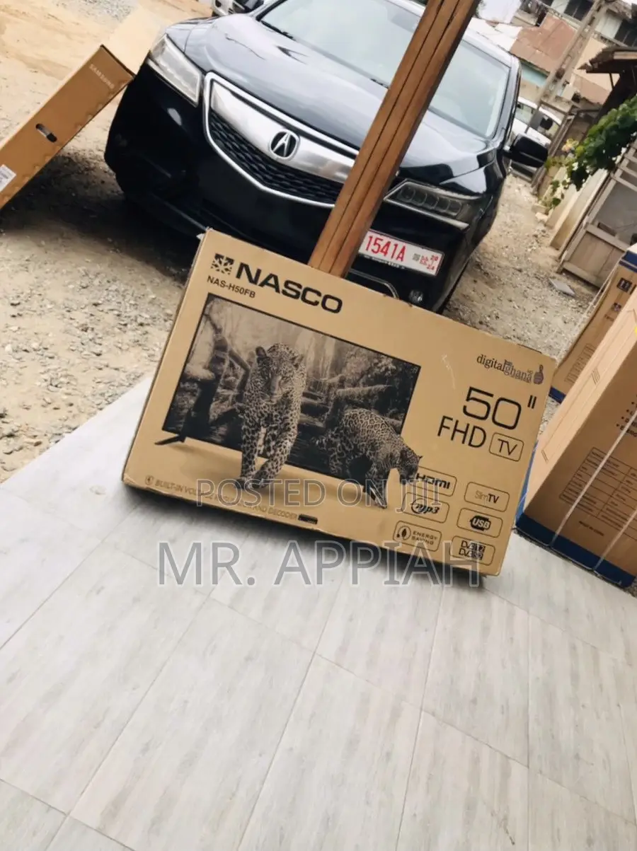 Elegant Nasco 50 Inch FHD Digital Satellite Electric Tv